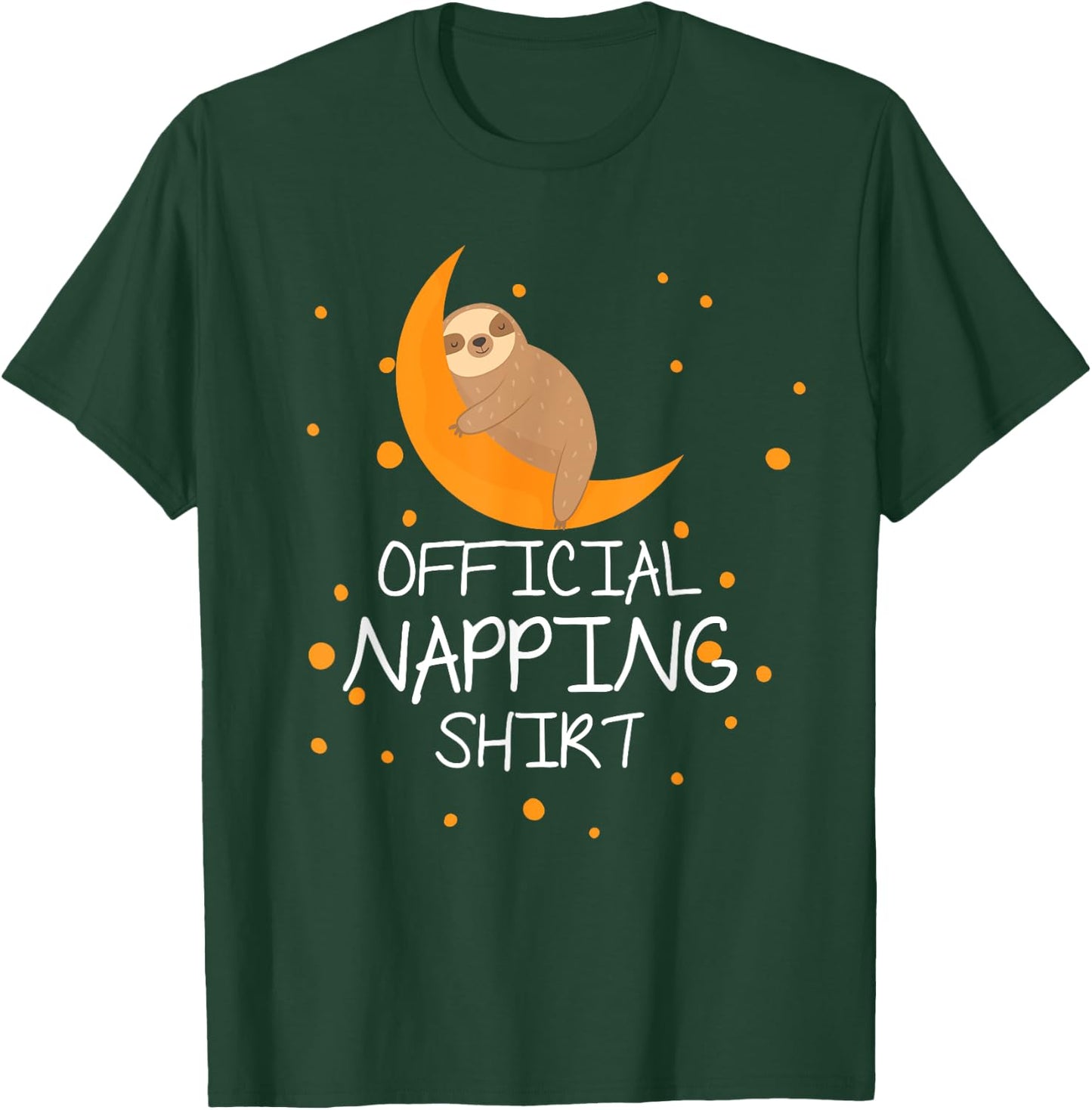 Official napping Shirt cute sloth T-Shirt - T-Shirt | Forest