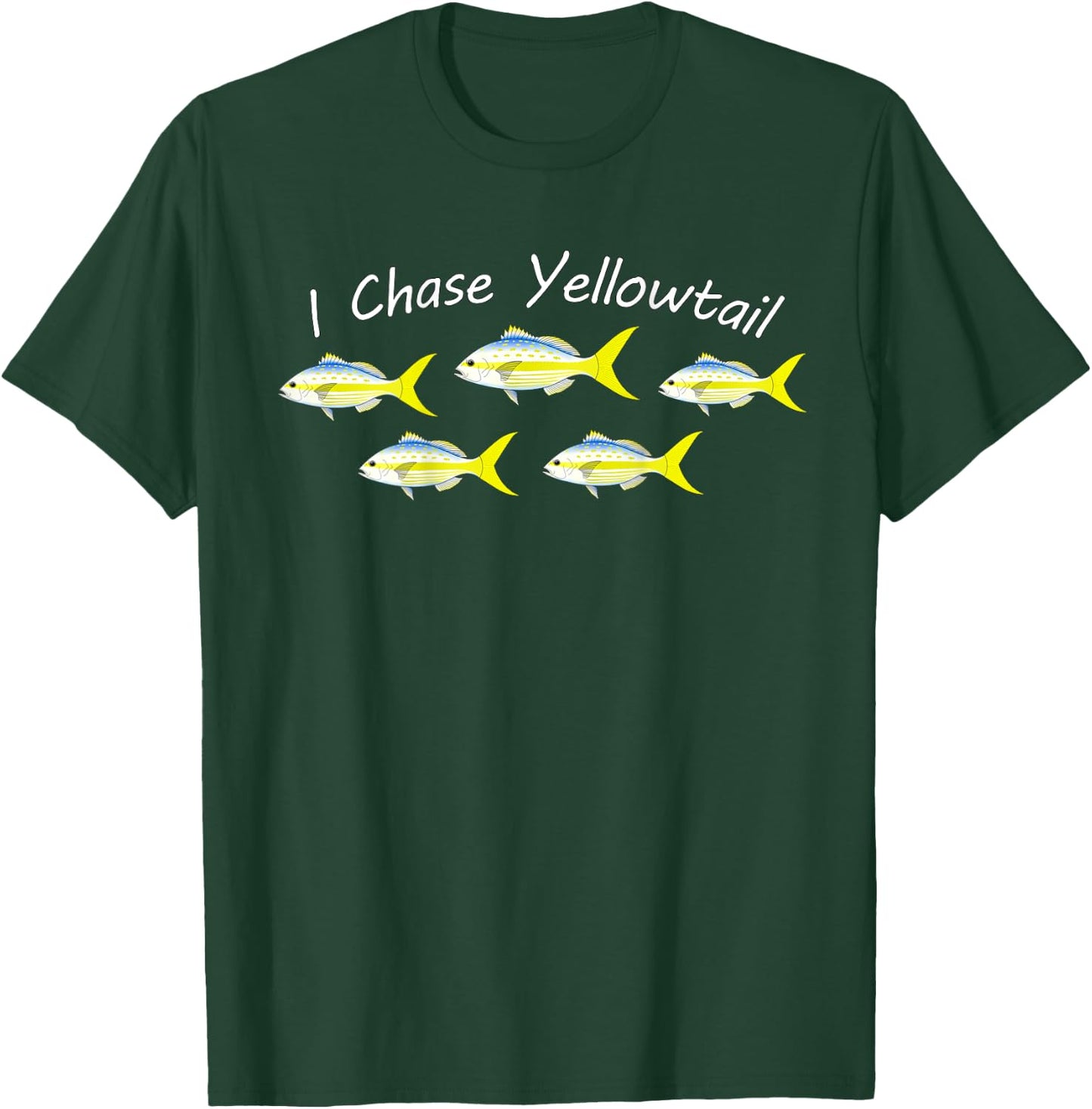 Yellowtail Snapper Fishing T-Shirt - T-Shirt | Forest