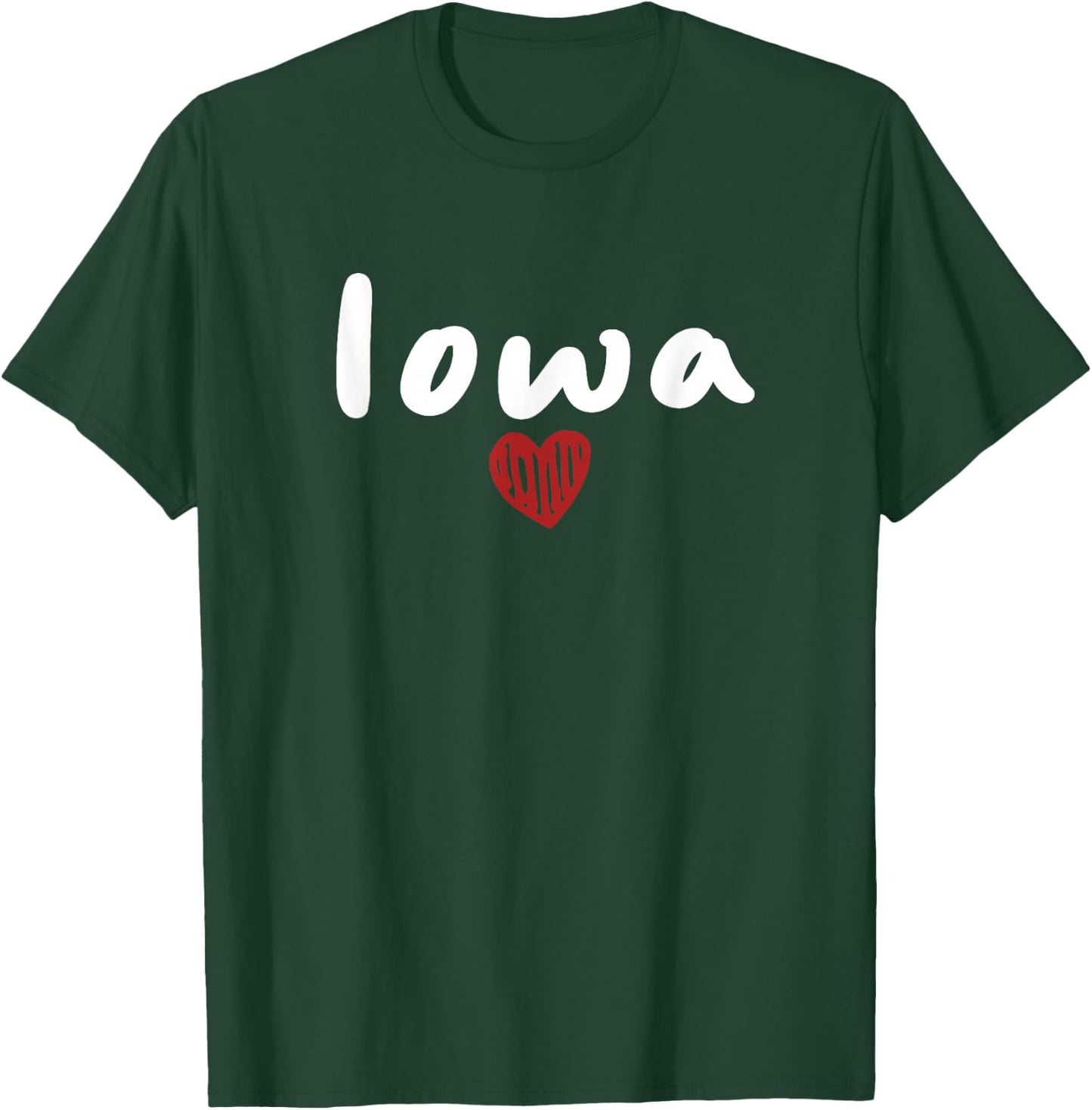 IOWA - I Love Iowa - Classic T-Shirt - T-Shirt | Forest