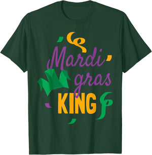Mardi Gras King T-Shirt - T-Shirt | Forest