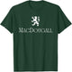 MacDougall Clan Scottish Family Name Scotland Heraldry T-Shirt - T-Shirt | Forest