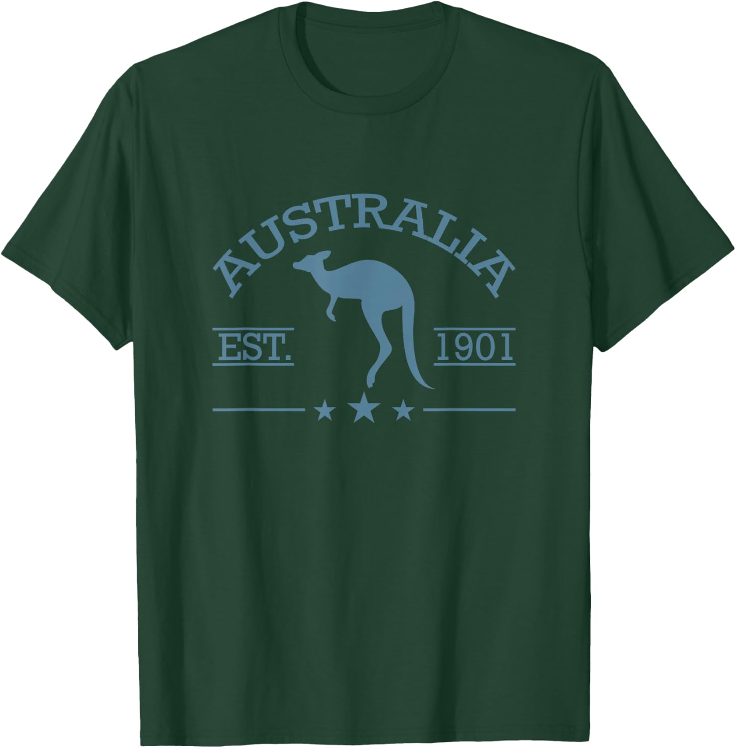 Australia Kangaroo since 1901 Marsupial T-Shirt - T-Shirt | Forest