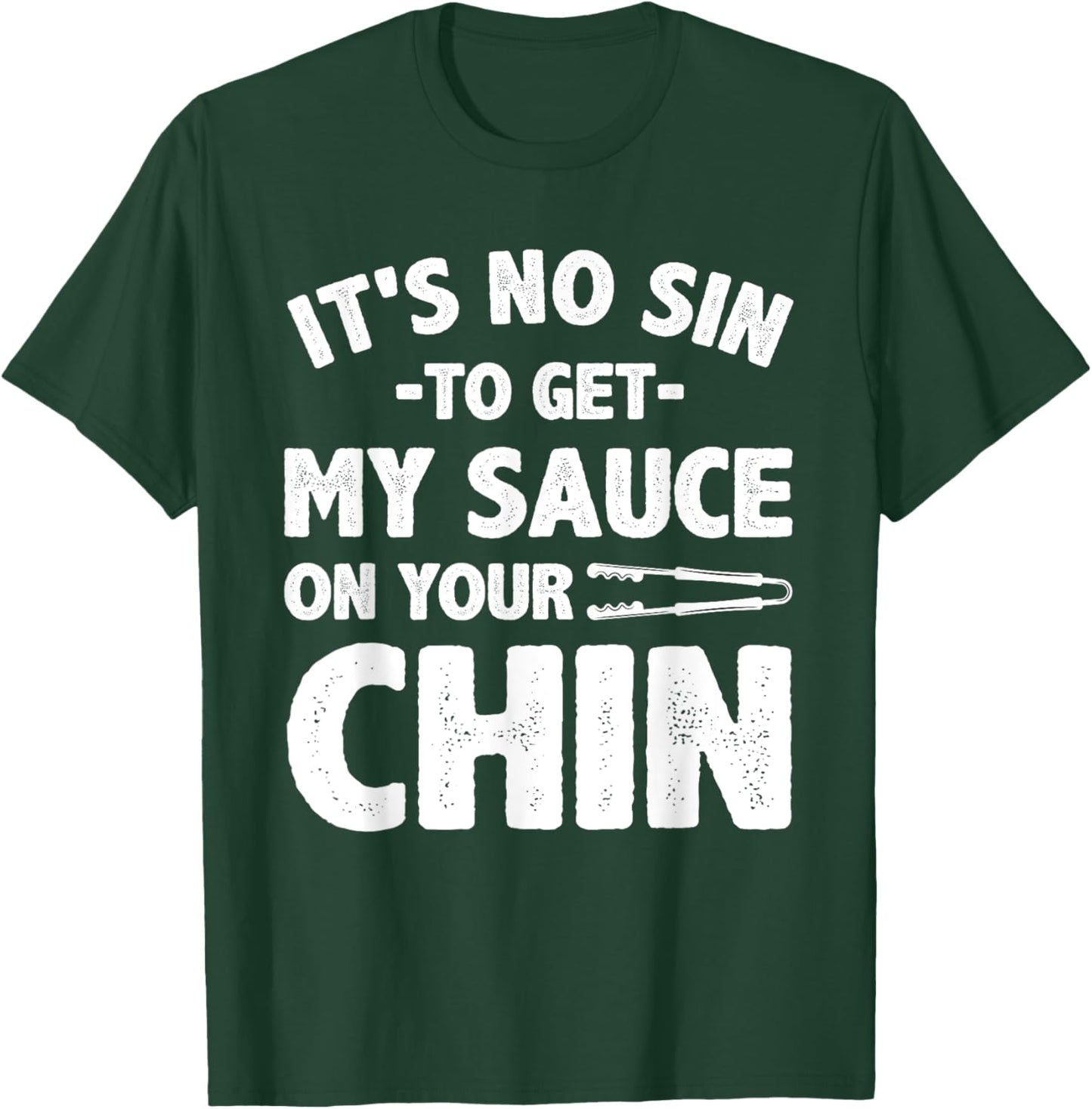 Funny BBQ Women BBQ Barbeque Smoking Barbecue Sauce T-Shirt - T-Shirt | Forest