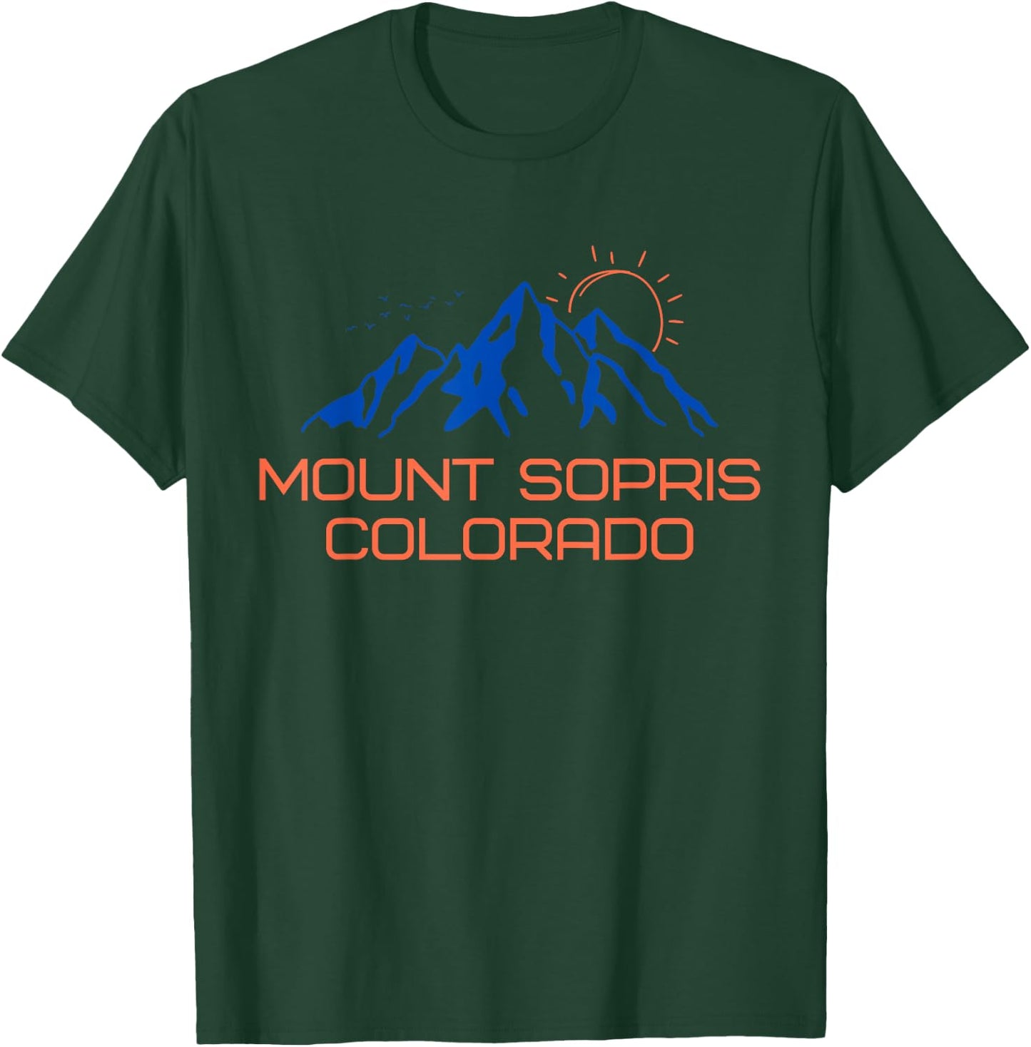 Hiking Mount Sopris Colorado Mountain Climbing a T-Shirt - T-Shirt | Forest