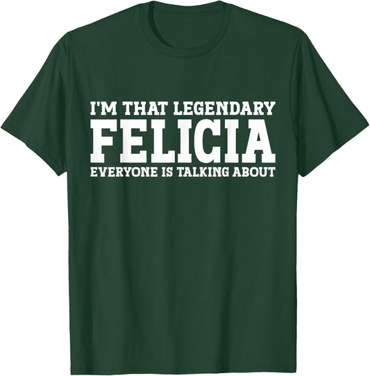 Felicia personal name Women T-Shirt - T-Shirt | Forest