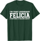 Felicia personal name Women T-Shirt - T-Shirt | Forest