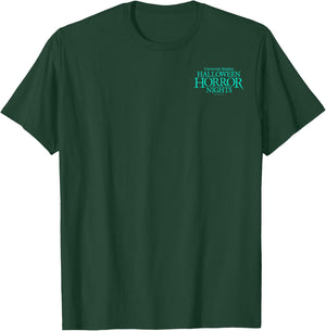 Halloween Horror Nights HHN Universal Monsters Front & Back T-Shirt - T-Shirt | Forest