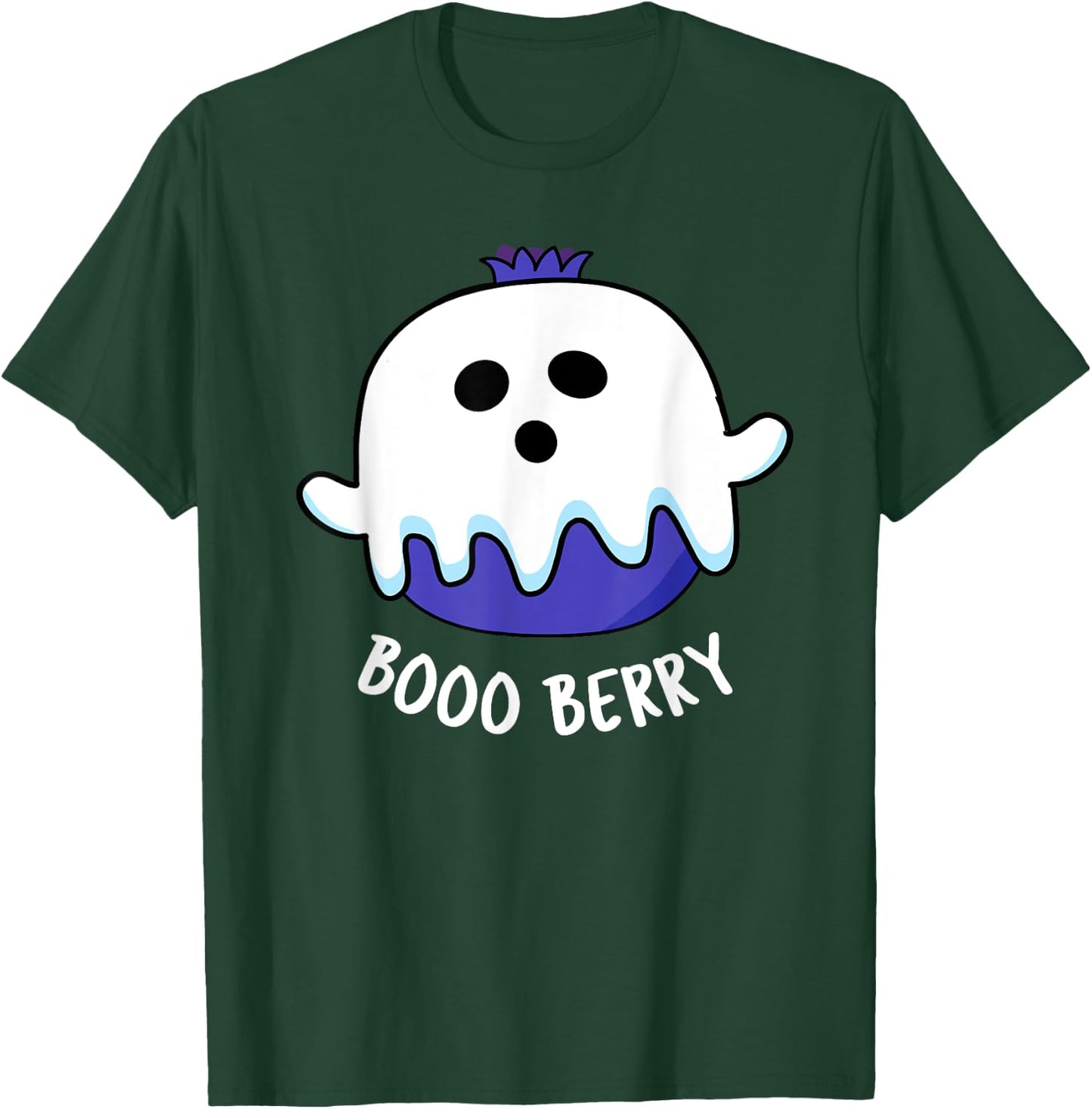 Boo Berry Funny Fruit Pun T-Shirt - T-Shirt | Forest