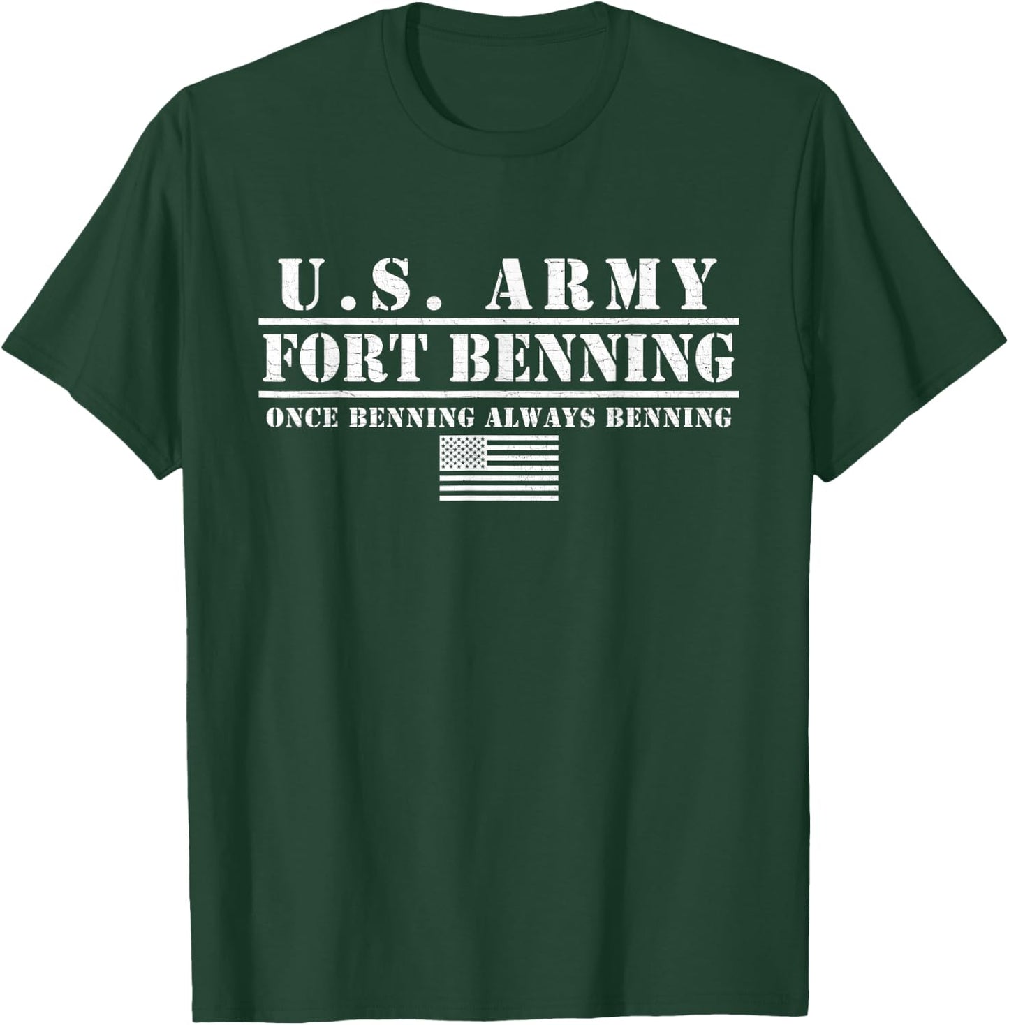 Fort Benning Georgia Army Infantry Harmony Church Black -Kids T-Shirt - T-Shirt | Forest