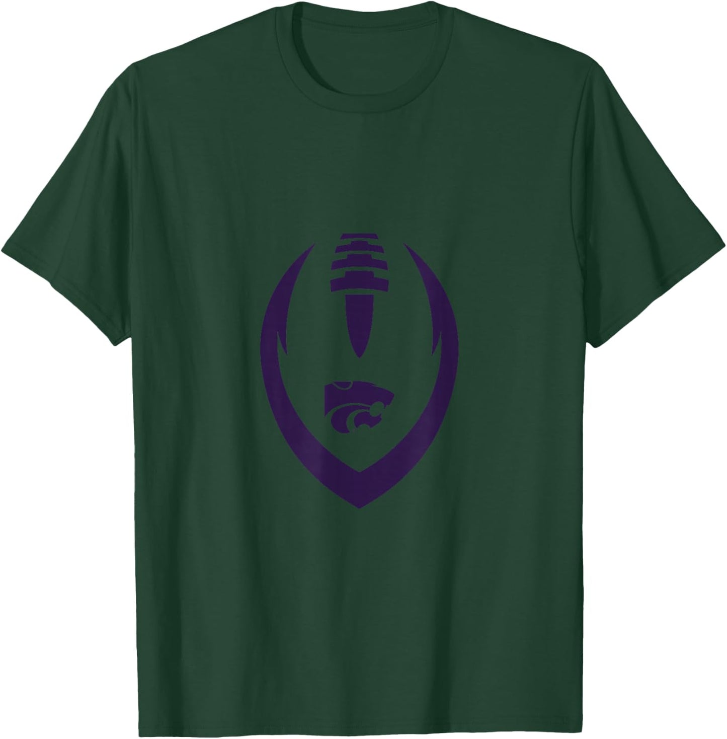 Kansas State Wildcats | Official NCAA University | TDKNST02 T-Shirt - T-Shirt | Forest