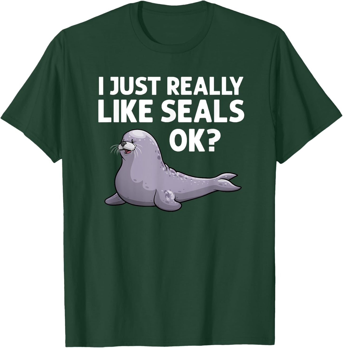 Cool Seal Women Sea Lion Zookeeper Sea Animal Seals T-Shirt - T-Shirt | Forest