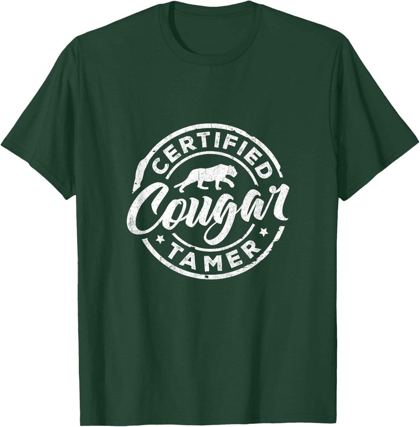 Cougar Tamer Bait Hunter Slayer Cougars T-Shirt - T-Shirt | Forest