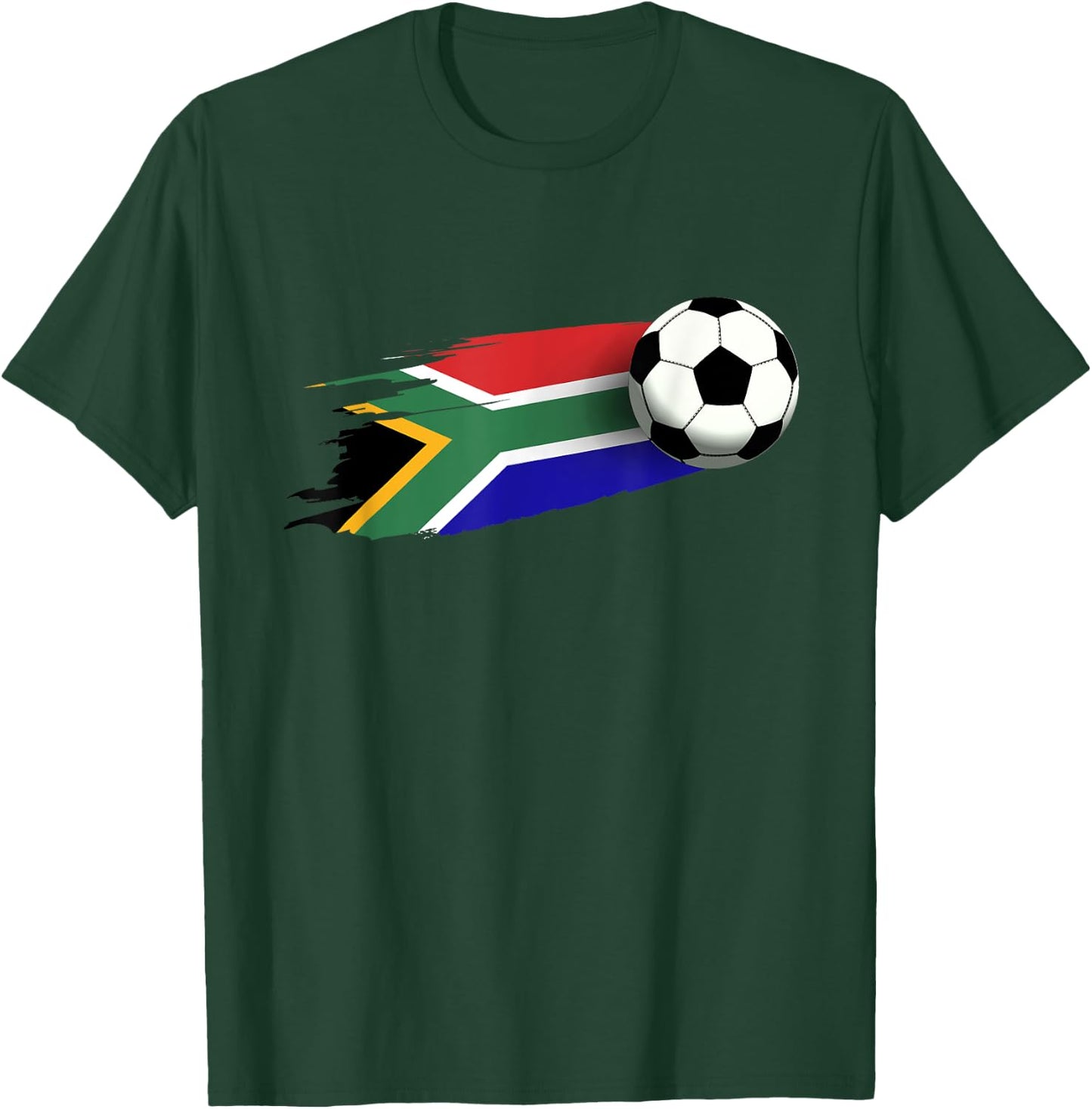 South Africa Flag Jersey South African Soccer Team T-Shirt - T-Shirt | Forest