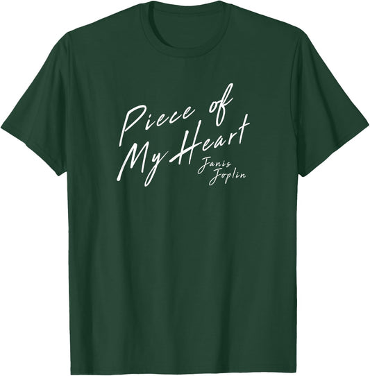 Janis Joplin Piece of My Heart T-Shirt - T-Shirt | Forest