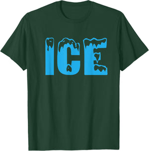 Ice Ice and Baby Funny Family Halloween Costume Couples 2023 T-Shirt - T-Shirt | Forest