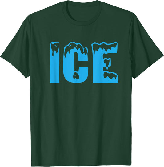 Ice Ice and Baby Funny Family Halloween Costume Couples 2023 T-Shirt - T-Shirt | Forest