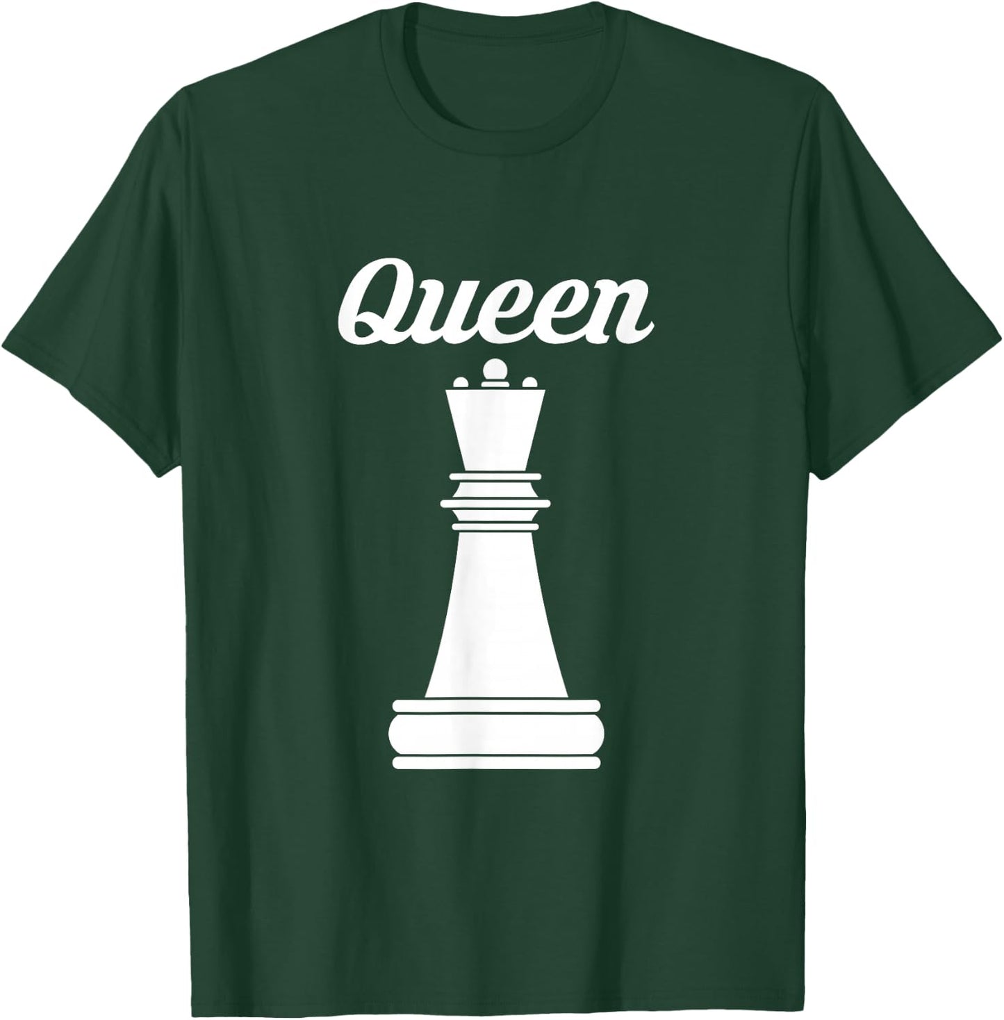 Queen Chess Player T-Shirt - T-Shirt | Forest