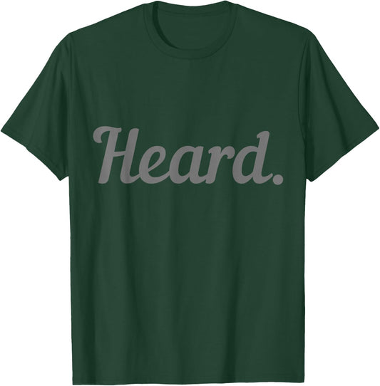 Heard Chef Restaurant Slang Culinary School Cooking T-Shirt - T-Shirt | Forest