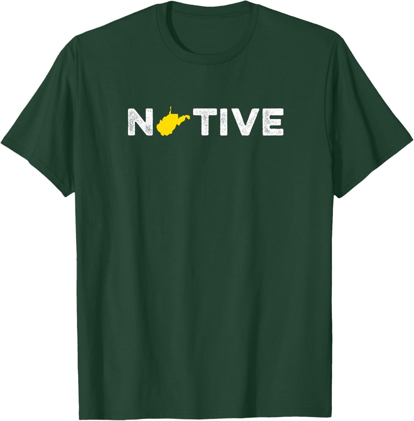 Native West Virginia Home State Pride Hiking T-Shirt - T-Shirt | Forest