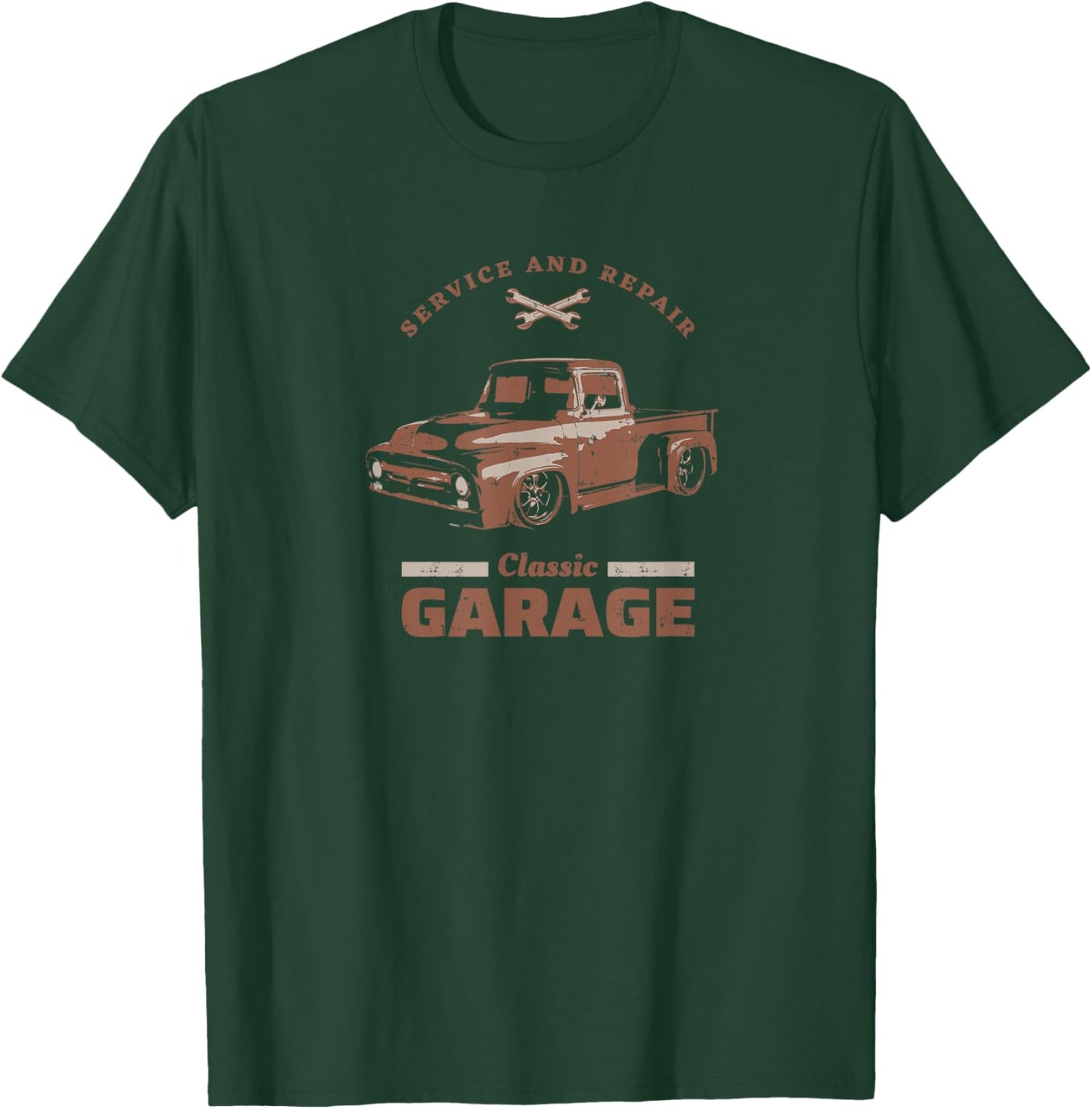 1956 Classic America Stepside Truck T-Shirt - T-Shirt | Forest