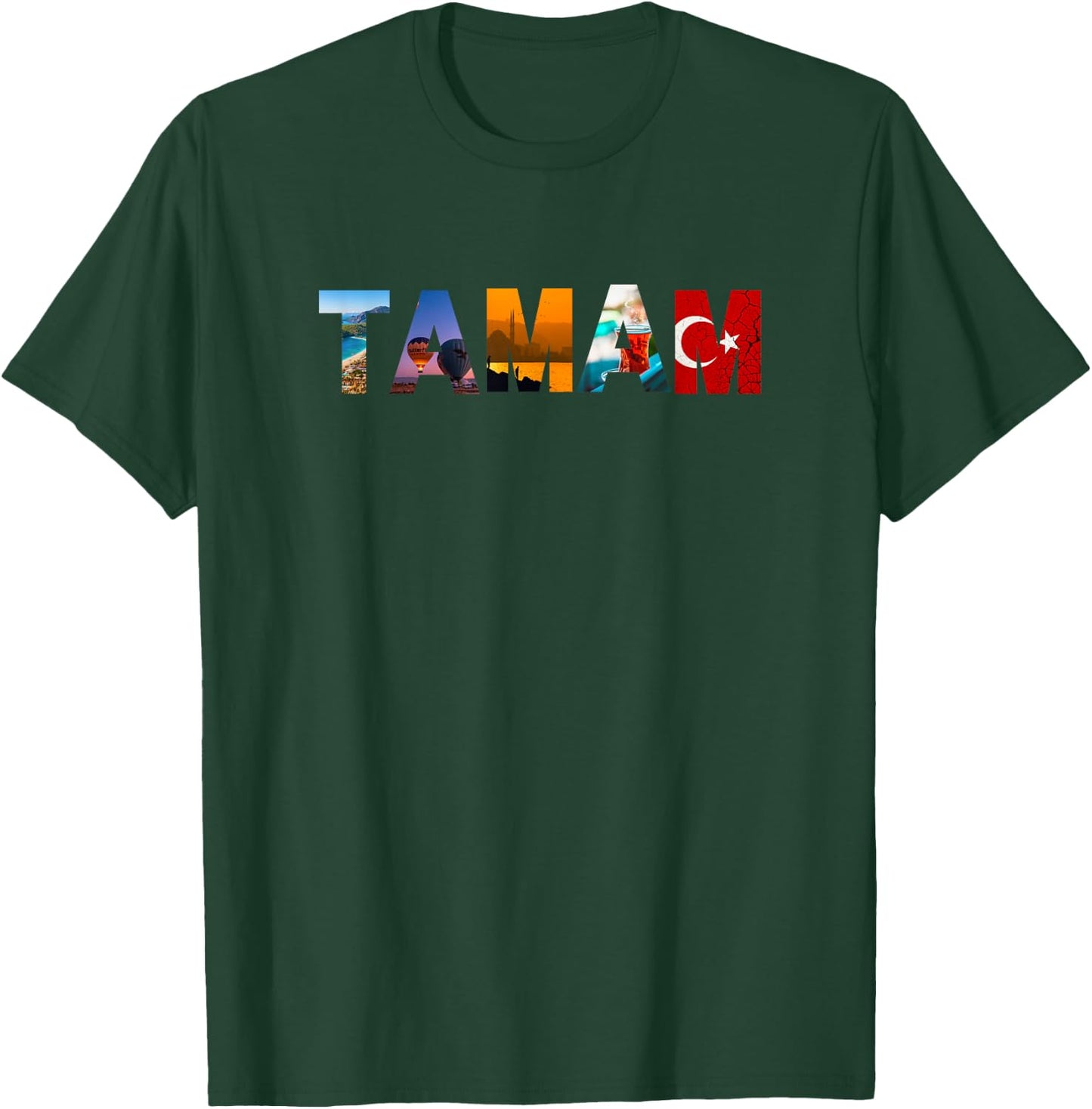 Tamam Turkish Mom Dad Quote T-Shirt - T-Shirt | Forest