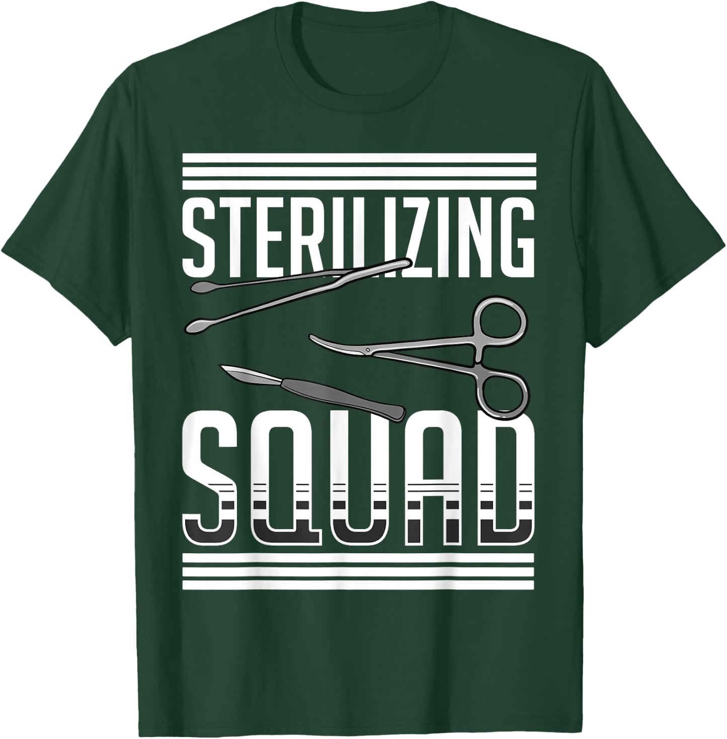 Sterile Processing Technician Instruments Tech Certification T-Shirt - T-Shirt | Forest