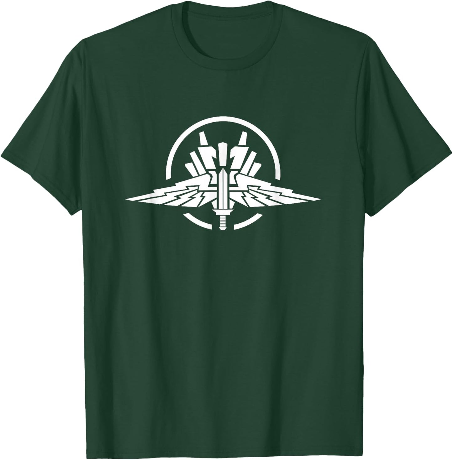 Meta Cortex Mobile Infantry - Do You want to Know More? Black -Adults Classic Fit Cotton Blend Short Sleeve T-Shirt - T-Shirt | Forest