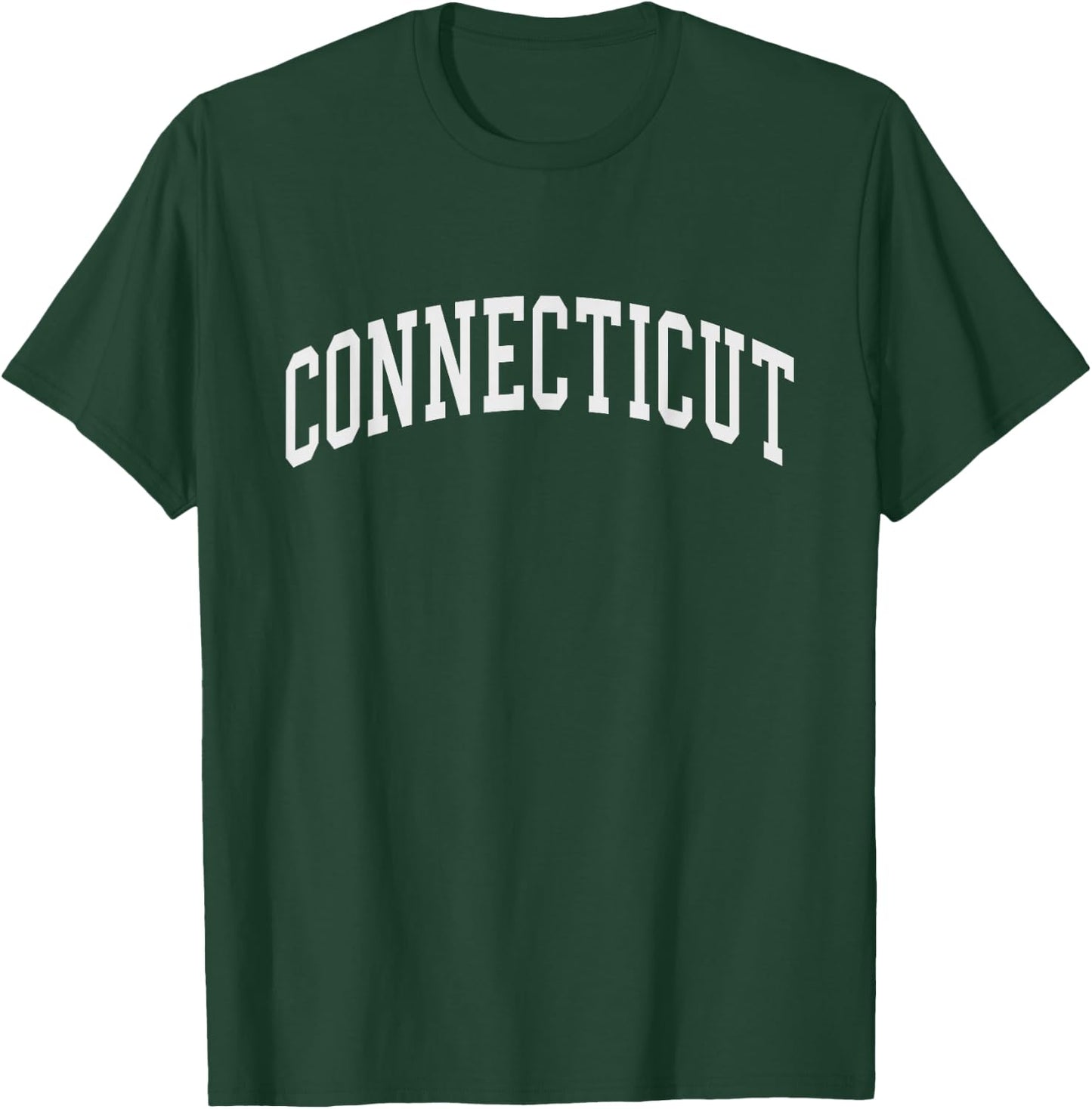 Connecticut - Throwback Design - Classic Small T-Shirt - T-Shirt | Forest