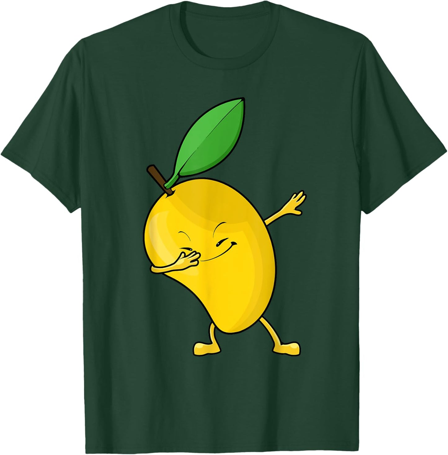 Cool Mango Women Mangos Dabbing Fruit Lovers Vegan T-Shirt - T-Shirt | Forest
