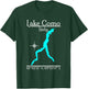 Lake Como, Italy T-Shirt - T-Shirt | Forest