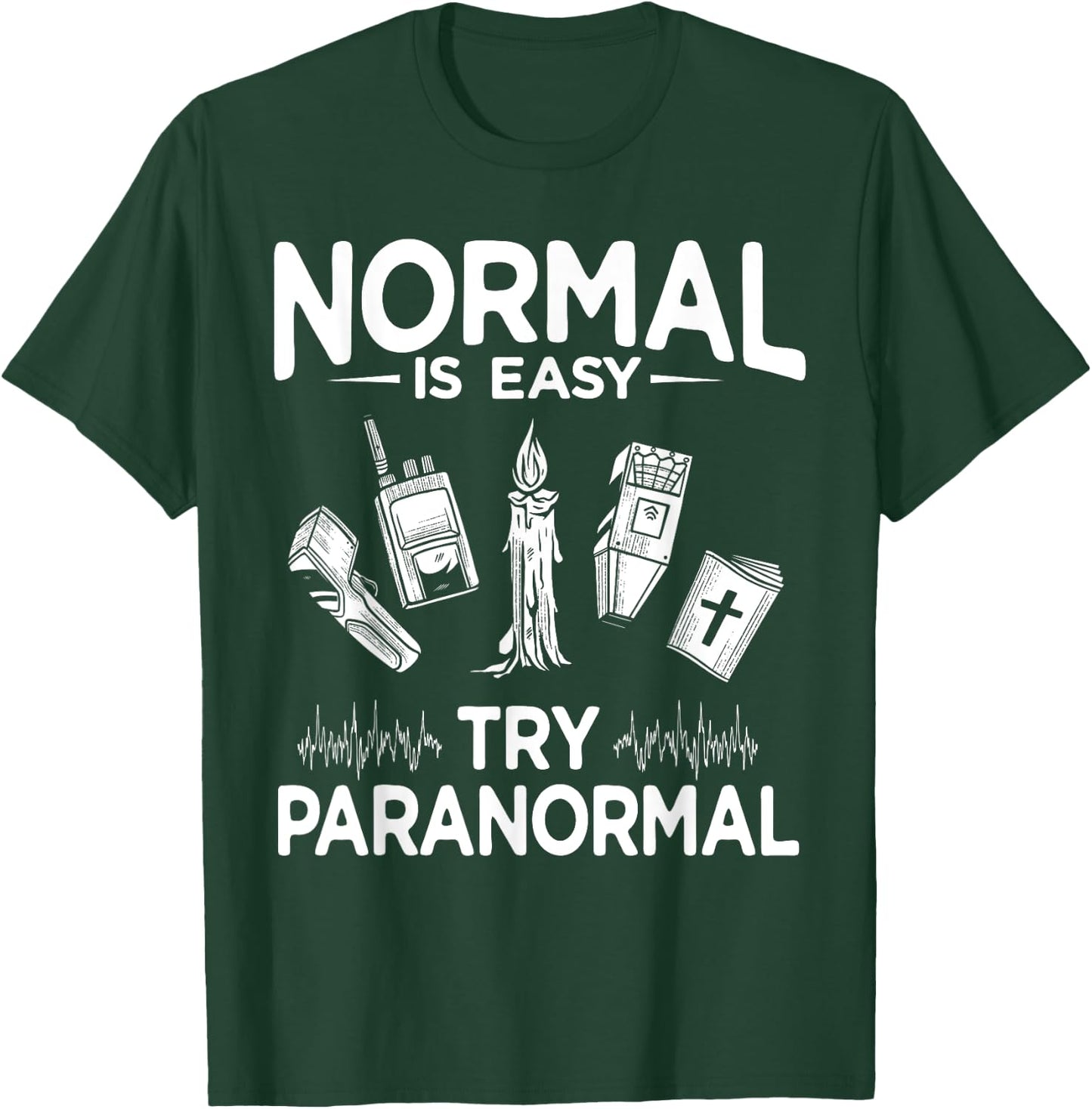 Phasmophobia - Ghost Hunter - Paranormal Investigator T-Shirt - T-Shirt | Forest
