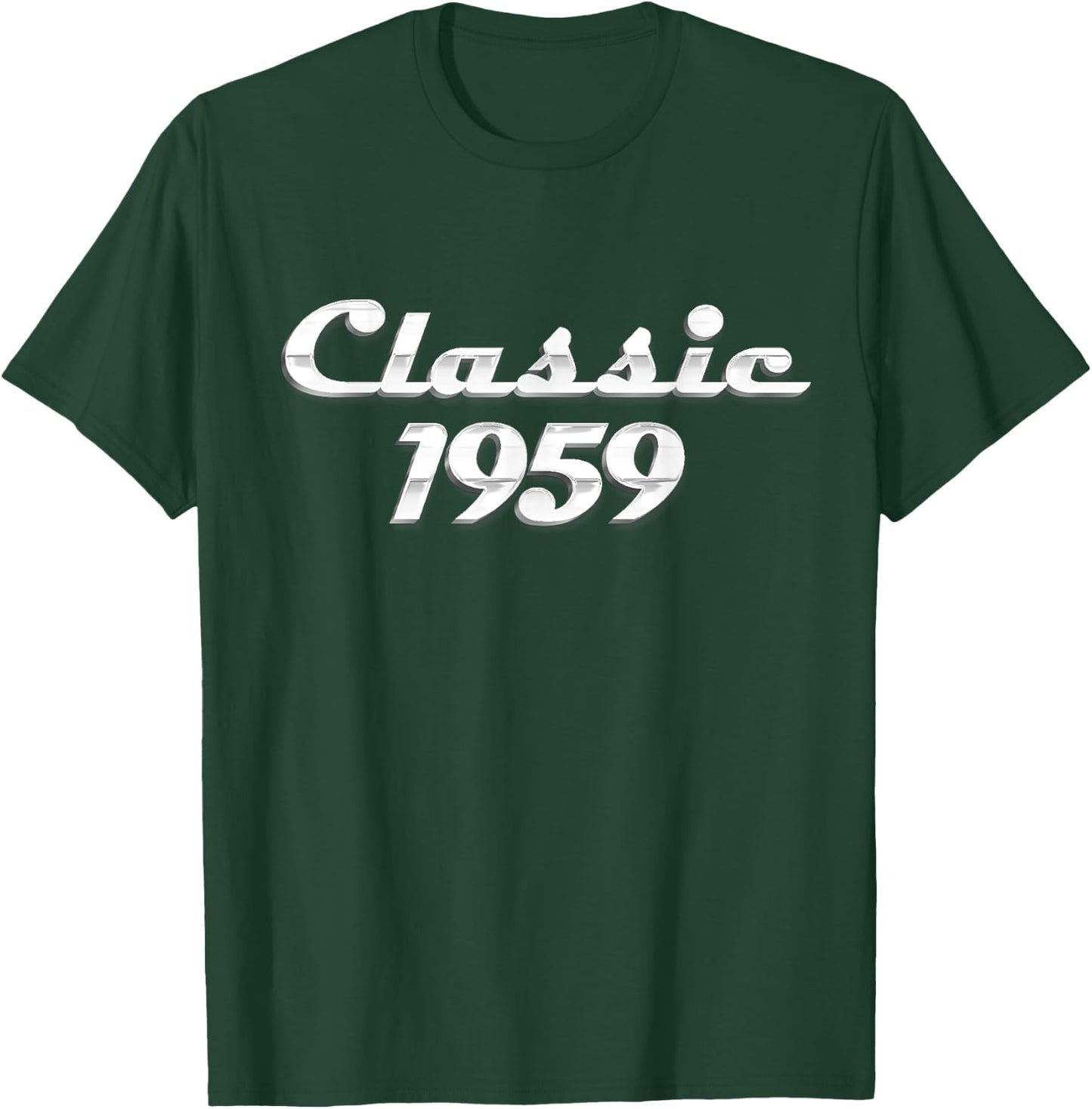 65 Year Old Gift Classic 1959 Vintage Car 65th Birthday T-Shirt - T-Shirt | Forest