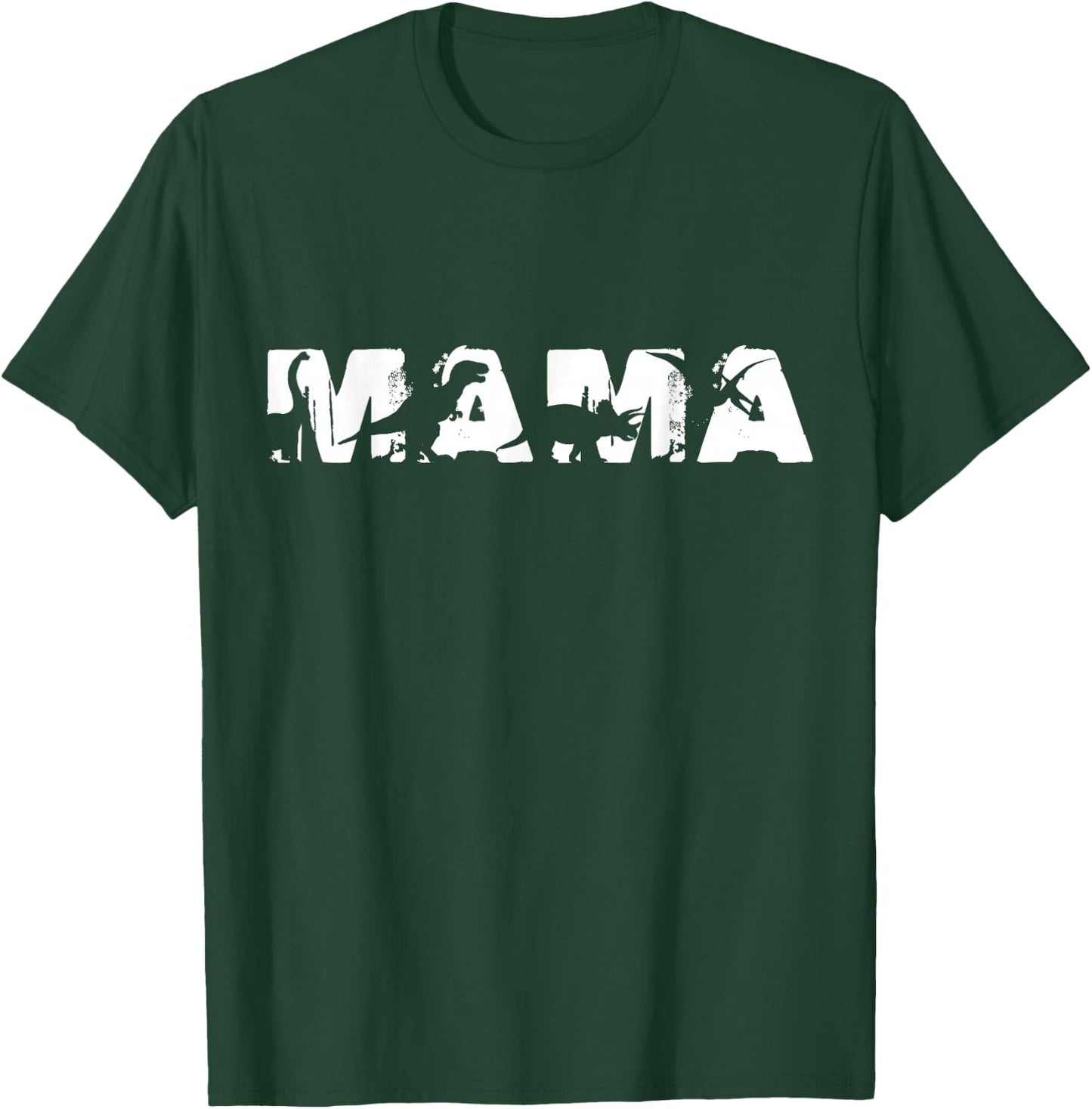 Dinosaur Mama Funny in Mother's Day for Mamasaurus T rex T-Shirt - T-Shirt | Forest