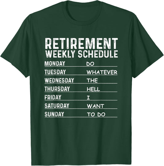 Cute Sarcastic Humor Quote Lover Retiring Designs Funny Retirement Gift Women Cool Retired Retiree T-Shirt - T-Shirt | Forest