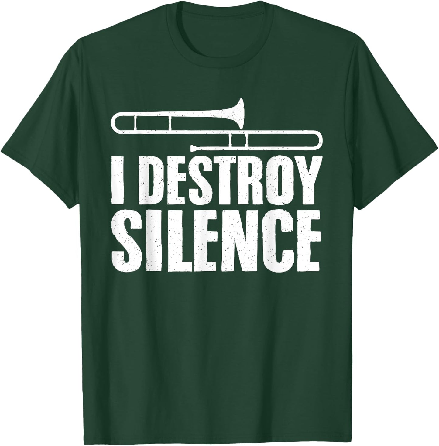Cool Trombone Art Women Instrument Trombone Player T-Shirt - T-Shirt | Forest