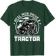 Real Men Drive Tractor Funny Farm Tractors Enthusiast Outfit T-Shirt - T-Shirt | Forest