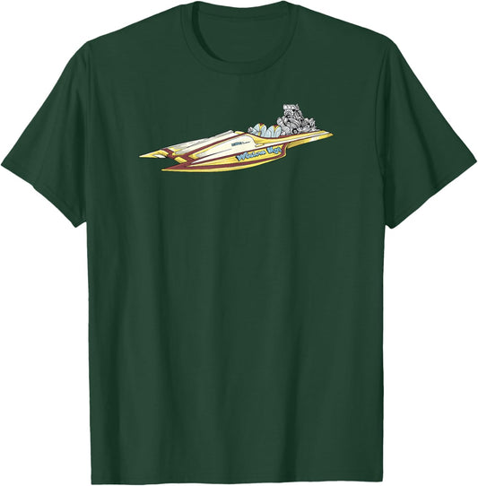 Drag Boat Racing I Drag Boat Driver Speedboat driver T-Shirt - T-Shirt | Forest