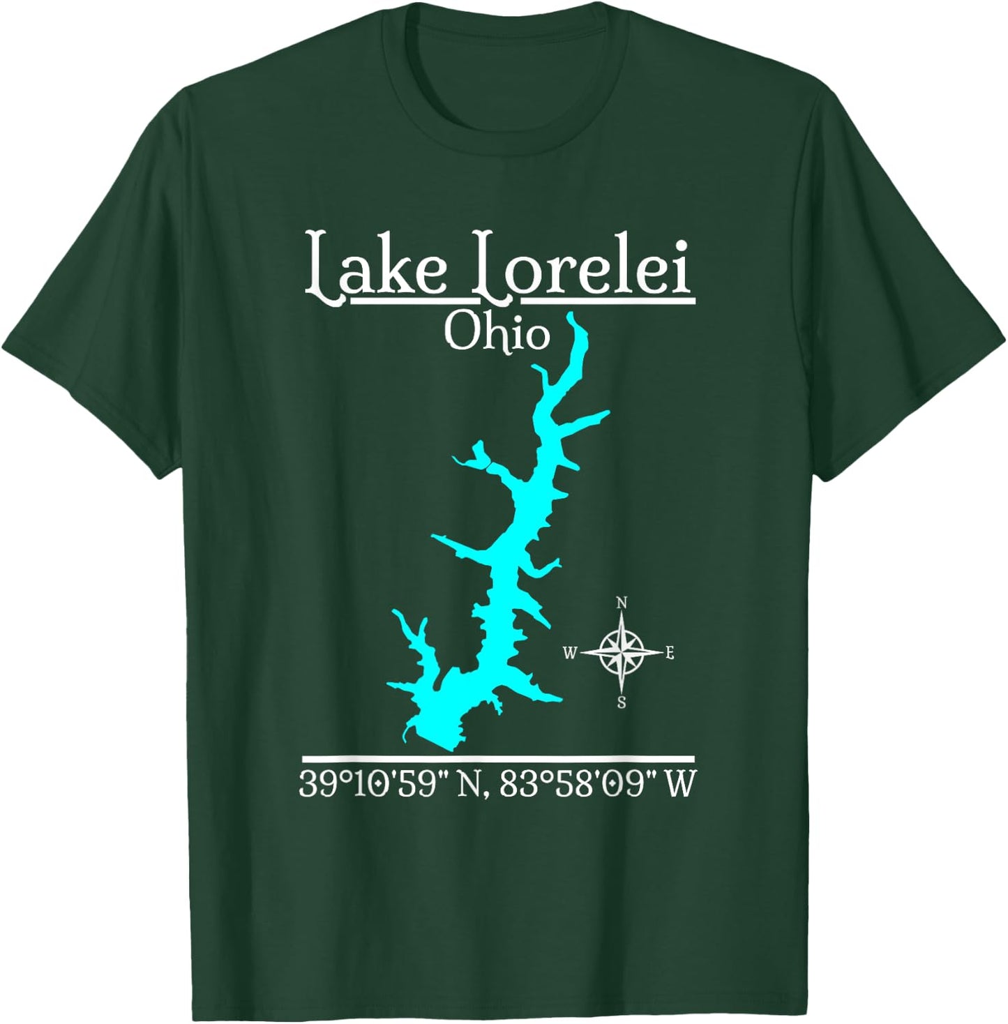 Lake Lorelei, Ohio T-Shirt - T-Shirt | Forest