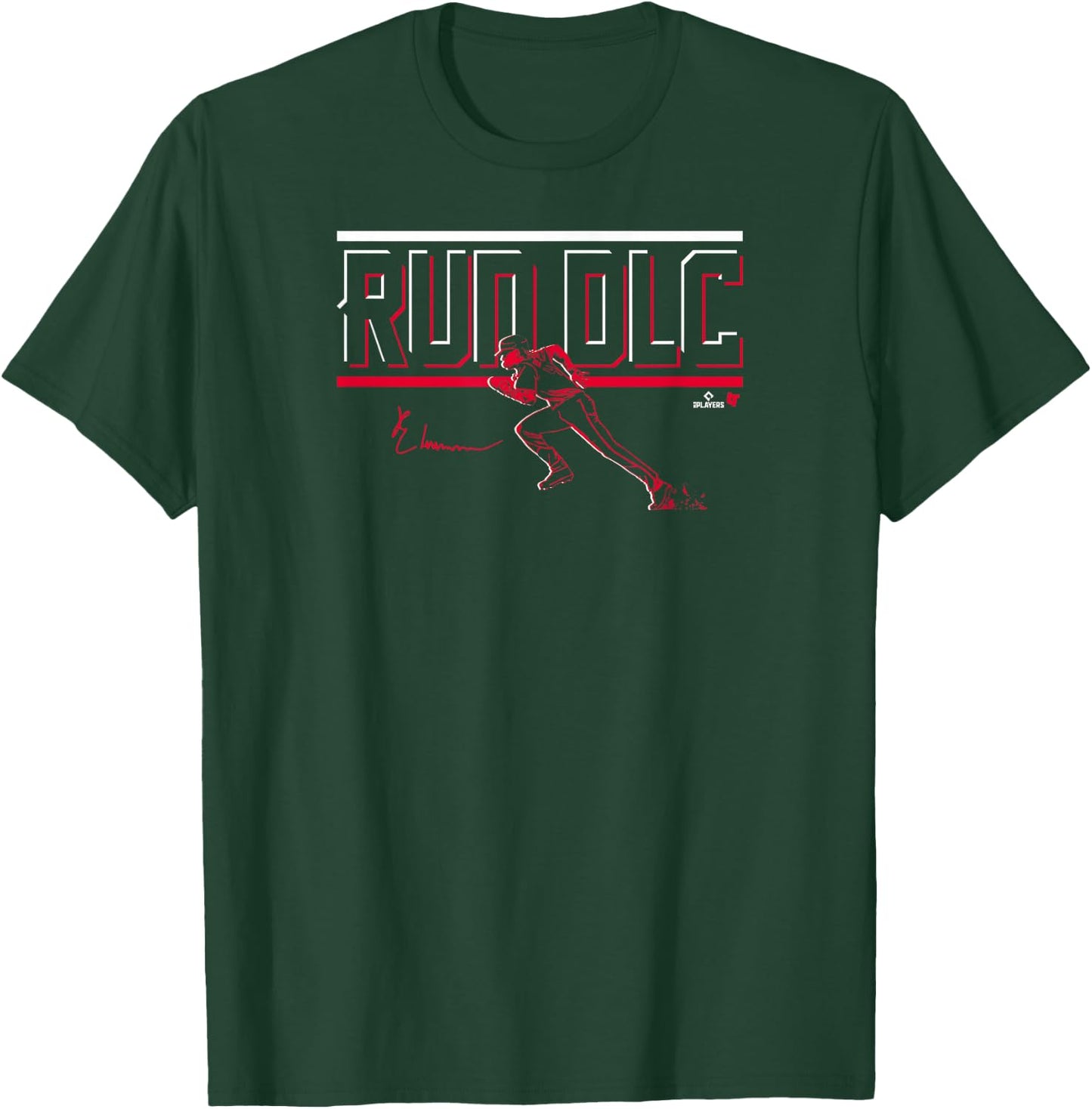 Elly De La Cruz - Run DLC - Cincinnati Baseball T-Shirt - T-Shirt | Forest