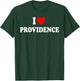 I Heart Providence, I Love Providence City Classic T-Shirt - T-Shirt | Forest