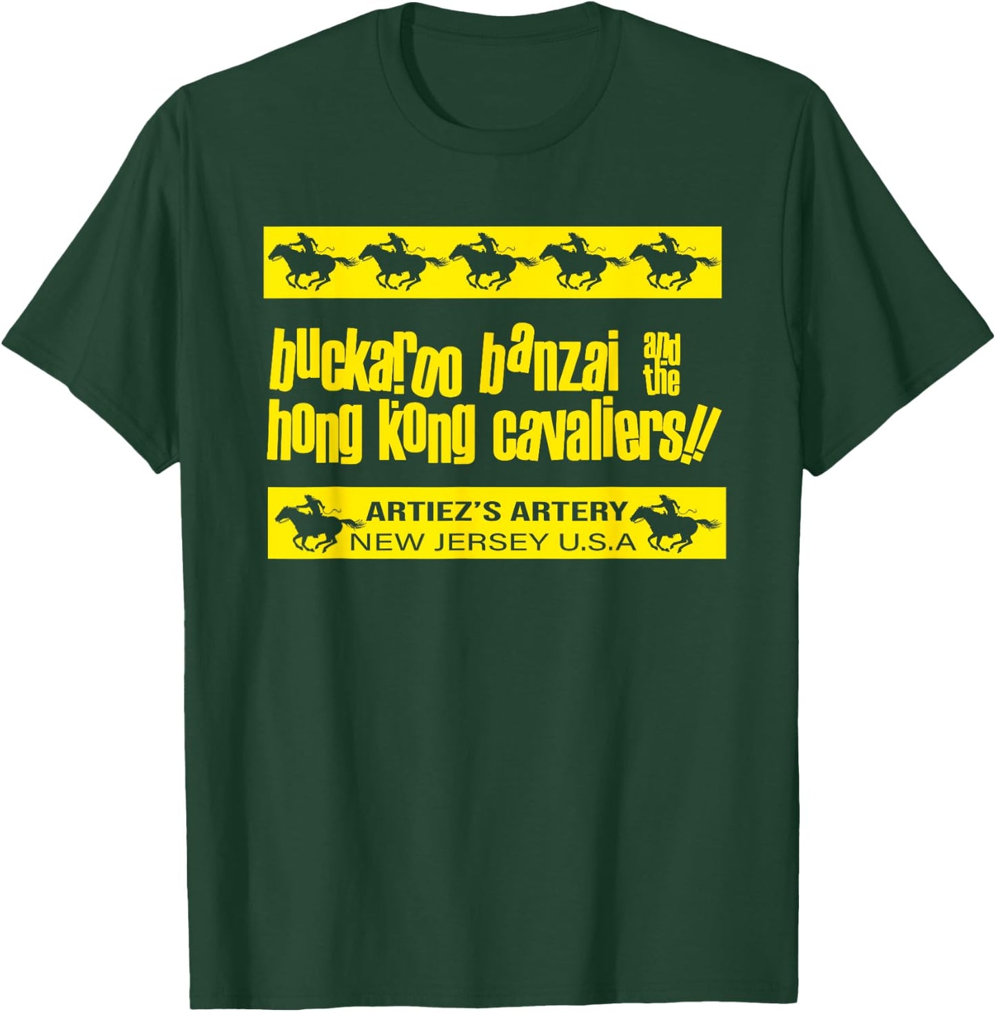 Buckaroo Banzai And The Honkong Cavaliers T-Shirt - T-Shirt | Forest