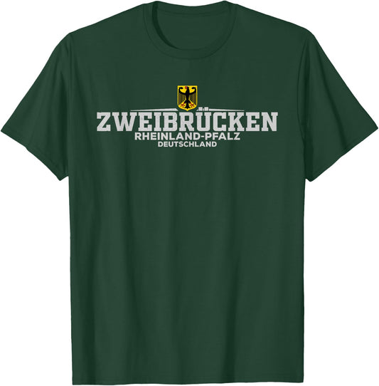 Zweibrucken Rheinland-Pfalz Deutschland / Germany T-Shirt - T-Shirt | Forest