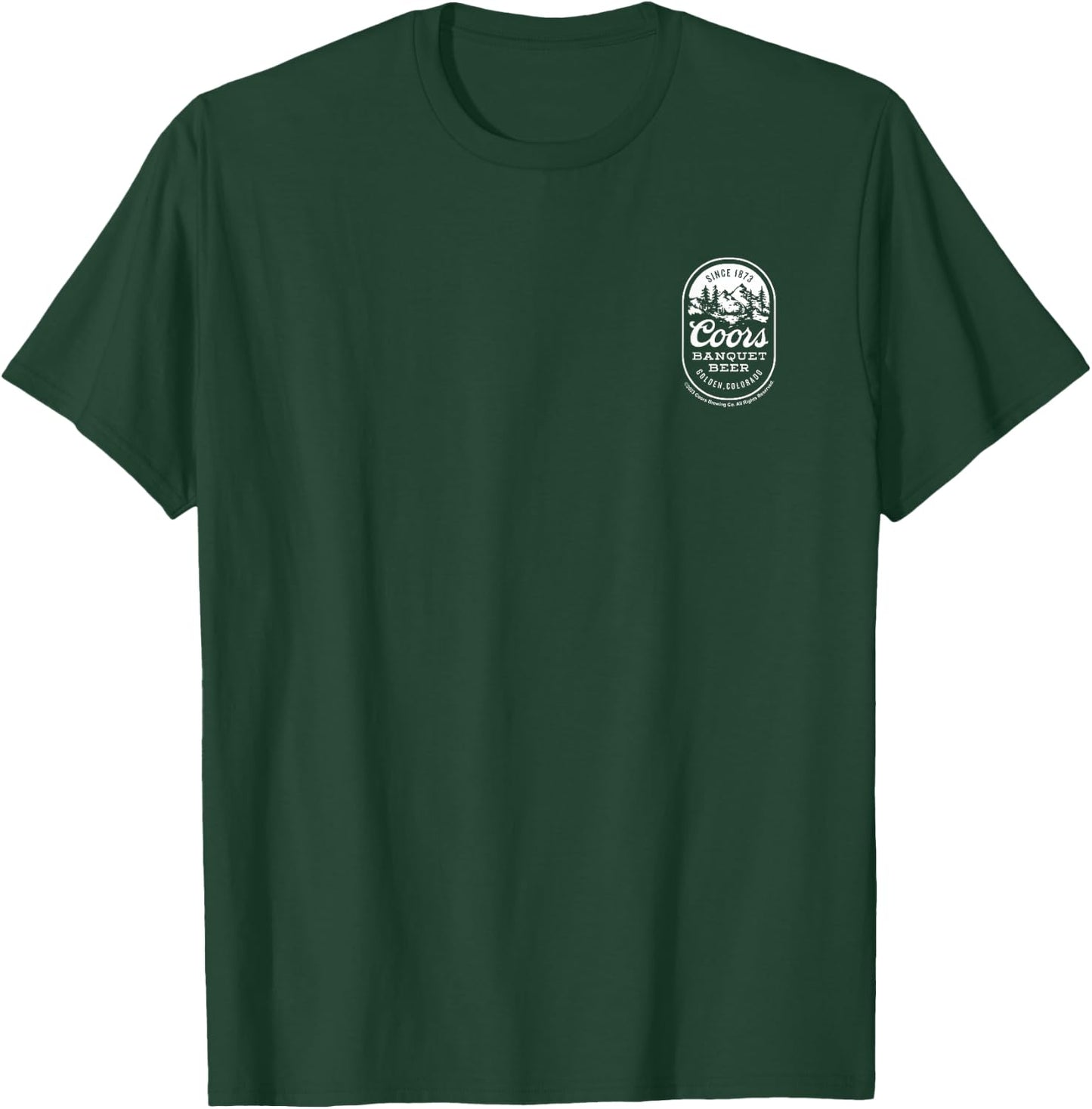 Coors Banquet - Mountains T-Shirt - T-Shirt | Forest