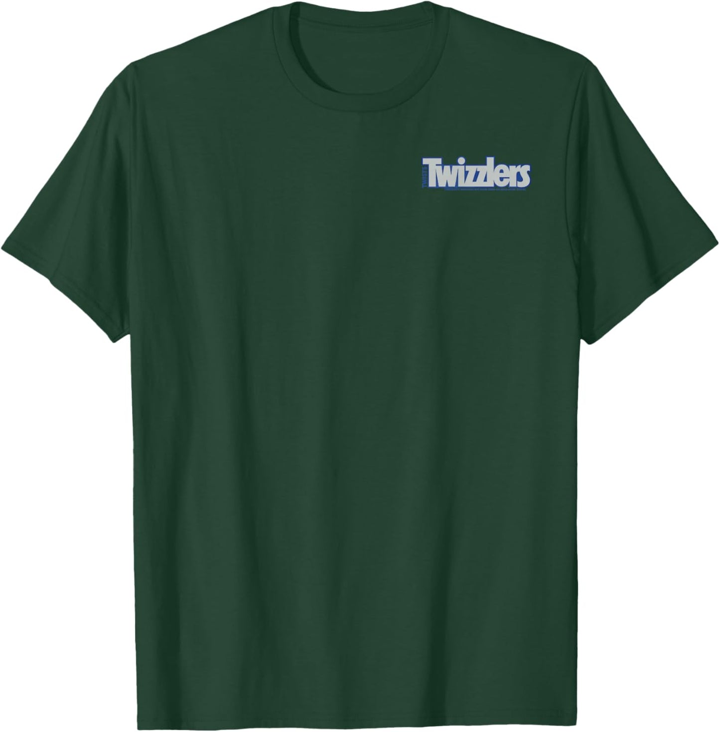 Twizzlers Classic Candy Official Pocket Logo T-Shirt - T-Shirt | Forest