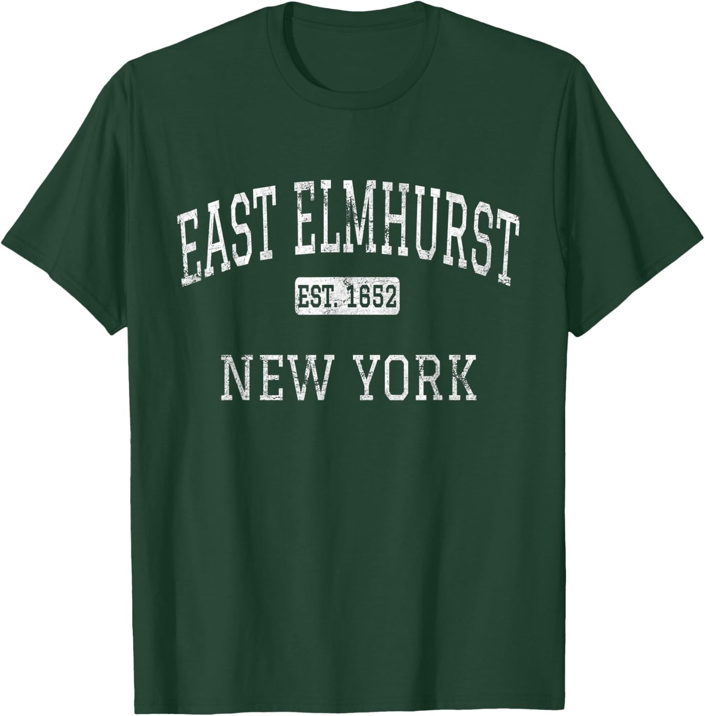 East Elmhurst New York NY Vintage T-Shirt - T-Shirt | Forest
