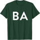 BA - Cuba Two Part Combo Design - Cuban Flag Part 2 T-Shirt - T-Shirt | Forest
