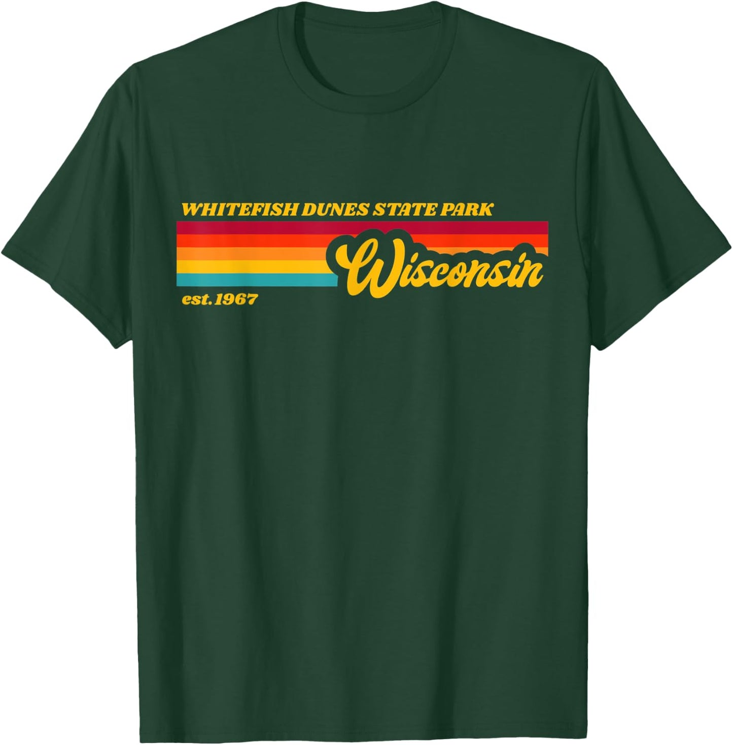 Wisconsin Whitefish Dunes State Park T-Shirt - T-Shirt | Forest