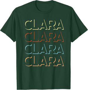 Clara First Name My Personalized Named T-Shirt - T-Shirt | Forest