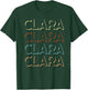 Clara First Name My Personalized Named T-Shirt - T-Shirt | Forest