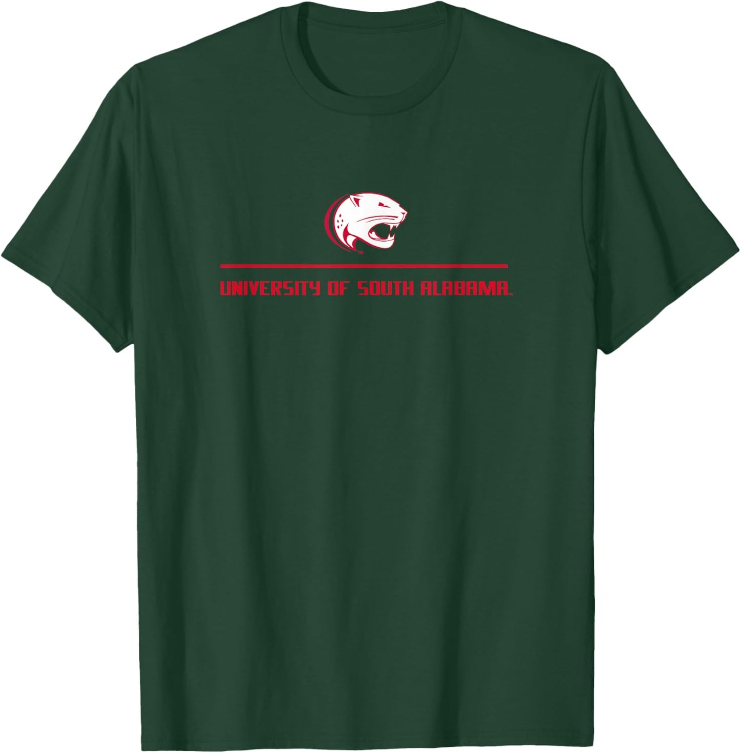 South Alabama Jaguars | NCAA University of Merch | C19GH01 T-Shirt - T-Shirt | Forest